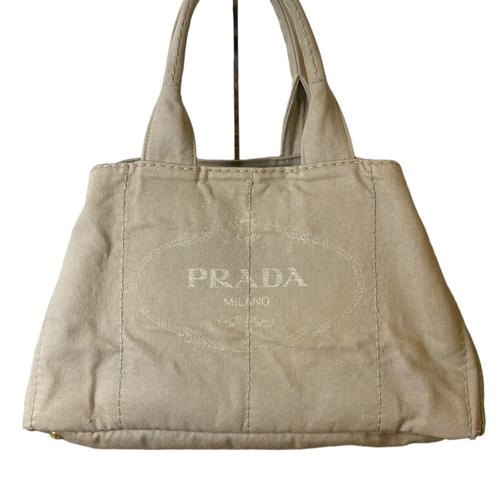 Prada Large Canapa Tote